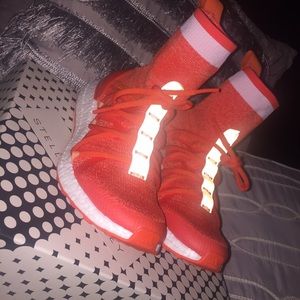 Adidas orange ultra boost mid size 7